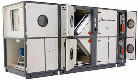 Приточно-вытяжная установка с рекуператором и тепловым насосом Dantherm DanX 1632 XWPS Приточно-вытяжная установка с рекуператором и тепловым насосом Dantherm DanX 1632 XWPS